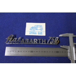 ABARTH FIAT 750 DERNIG METALLO CROMATO