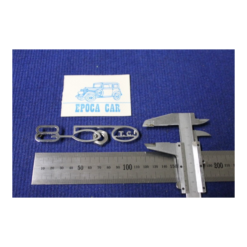 ABARTH FIAT 850 TC ( LITTLE ) METAL CHROME