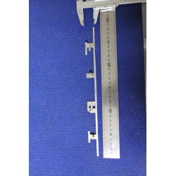 FIAT METALLO CROMATO LUNG. 28,3 IN RILIEVO METALLO CROMATO