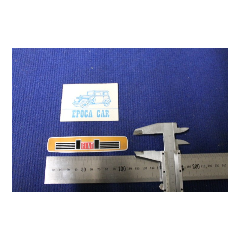 FIAT METAL BADGE