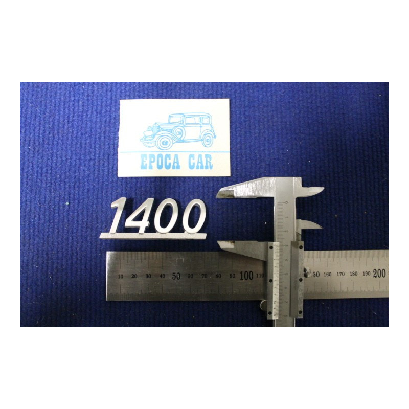 FIAT 124 COUPE'    1400    METALLO CROMATO