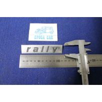 FIAT 128 RALLY METAL CHROME