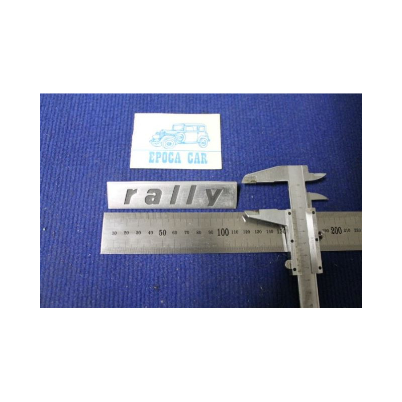 FIAT 128 RALLY METAL CHROME