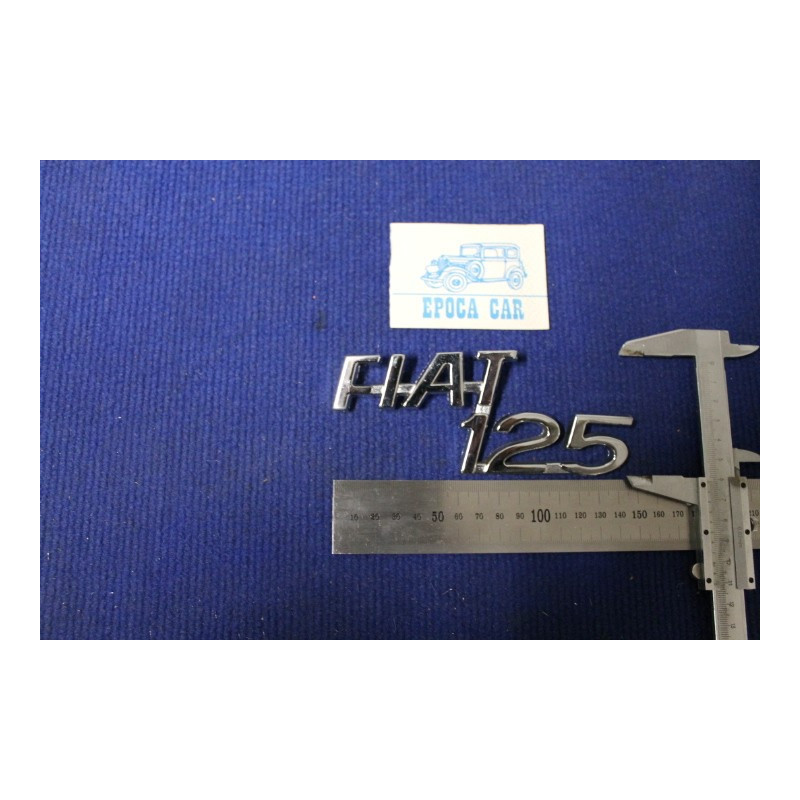 FIAT 125  METALLO CROMATO