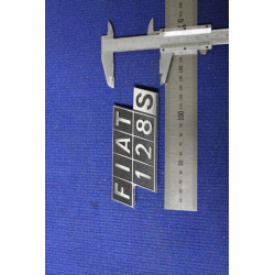 FIAT 128 S   METAL CHROME