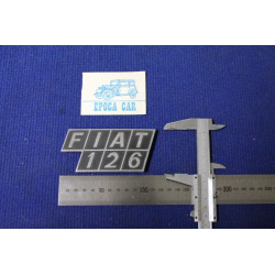FIAT 126  METALLO CROMATO