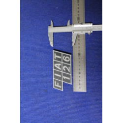 FIAT 126  METALLO CROMATO