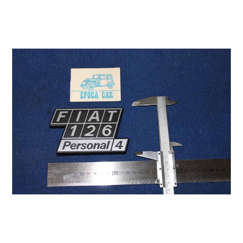FIAT 126 PERSONAL 4    PLASTICA