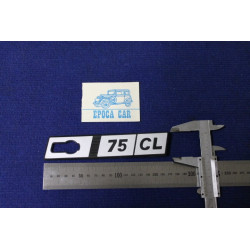 FIAT RITMO 75 CL ( LATERALE DX.) PLASTICA