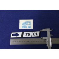 FIAT RITMO 75 CL ( RIGHT LATERAL) PLASTIC