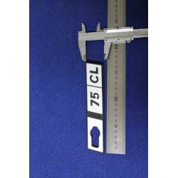 FIAT RITMO 75 CL ( LATERALE DX.) PLASTICA