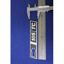 FIAT RITMO 105 TC (RIGHT LATERAL) METAL