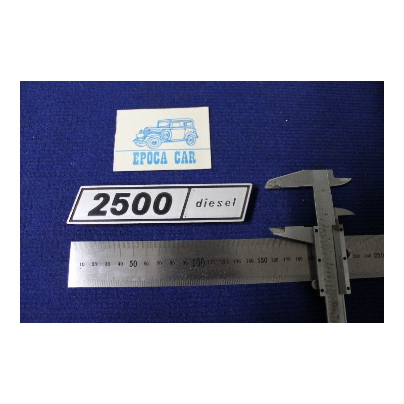 FIAT 132   2500DIESEL   PLASTIC