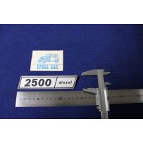 FIAT 132   2500DIESEL   METAL