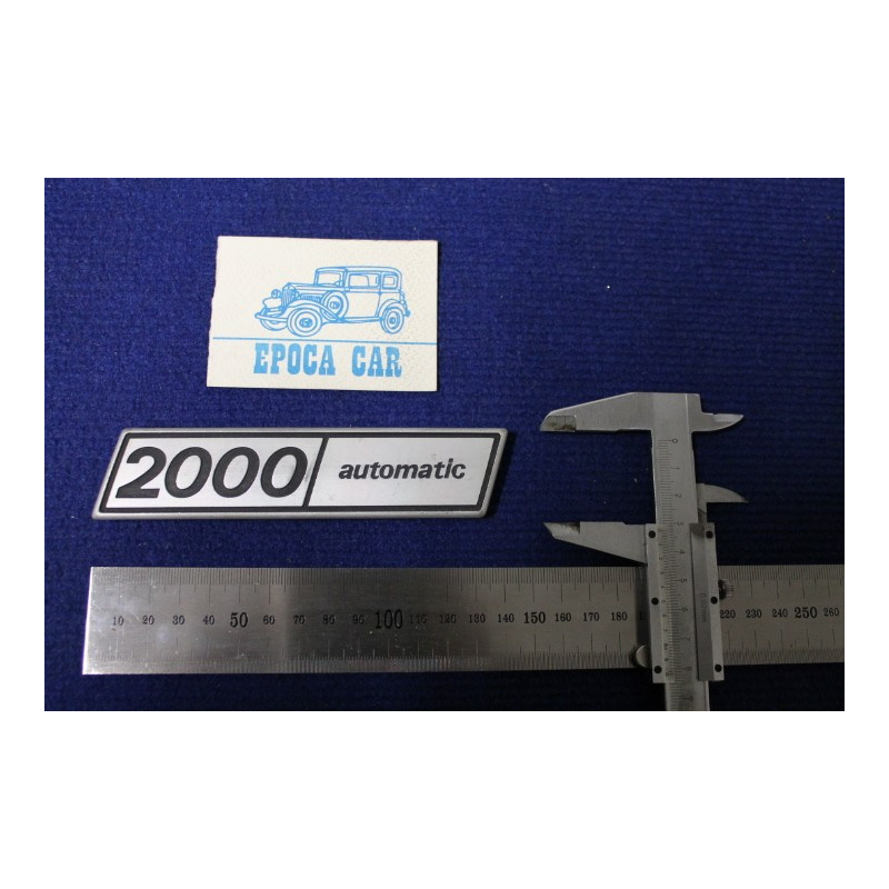 FIAT 132   2000 AUTOMATIC   METALLO OPACO