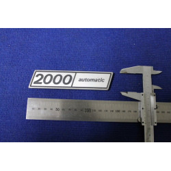 FIAT 132   2000 AUTOMATIC   METALLO OPACO