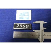 FIAT    2500 (FONDO NERO) METALLO OPACO