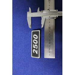 FIAT    2500 (FONDO NERO) METALLO OPACO