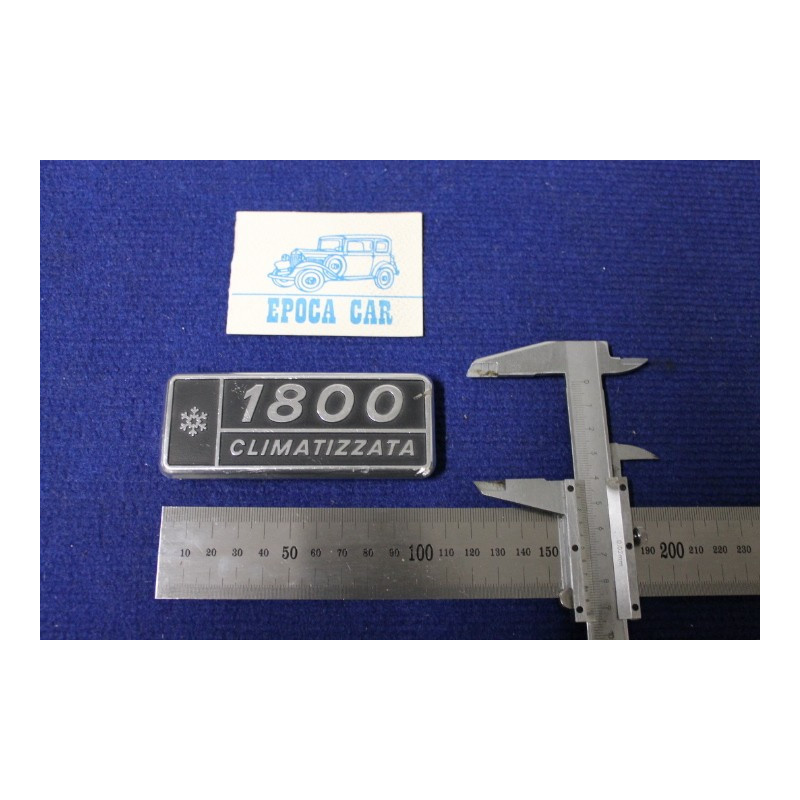 FIAT   1800 CLIMATIZZATA    METAL CHROME