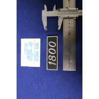 FIAT  1800 (FONDO NERO) PLASTICA