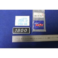 FIAT   1800 (FONDO NERO) TIPO PICCOLO  SPESS. 3 MM METALLO CROMATO