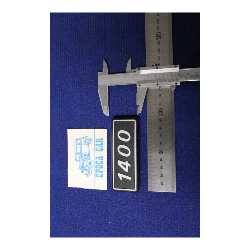 FIAT 131 (1981)  1400 (FONDO NERO) METALLO OPACO