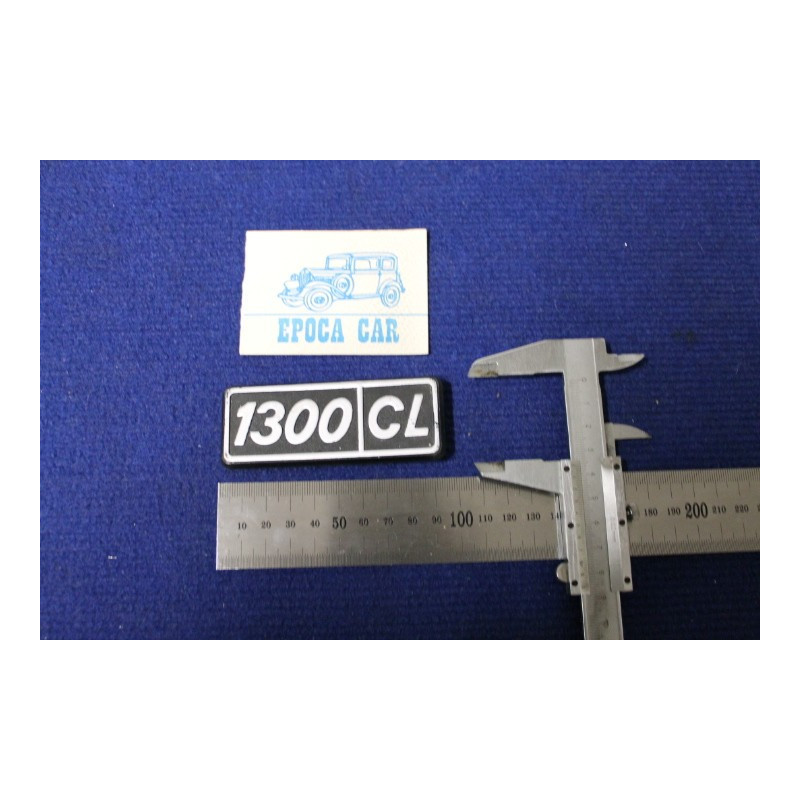 FIAT 128   1300 CL (FONDO NERO)  PLASTICA