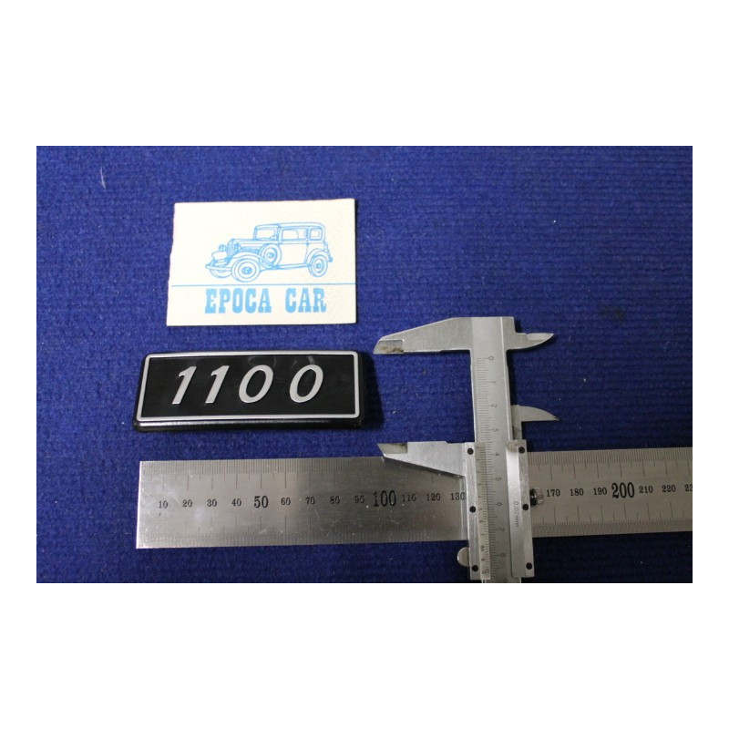 FIAT 128   1100 (FONDO NERO)   PLASTICA