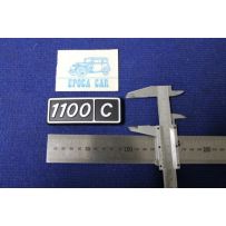 FIAT 128   1100 C (FONDO NERO)    METALLO OPACO