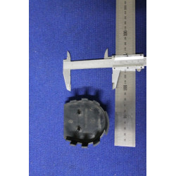 front badge whit support 75 diameter plastic