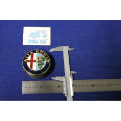 BADGE WHIT SUPPORT 74 DIAMETER  PLASTIC