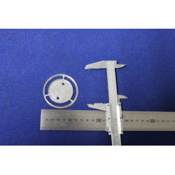 SUPPORT FOR BADGE  62 DIAMETER  METAL