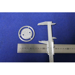 SUPPORT FOR BADGE  62 DIAMETER  METAL