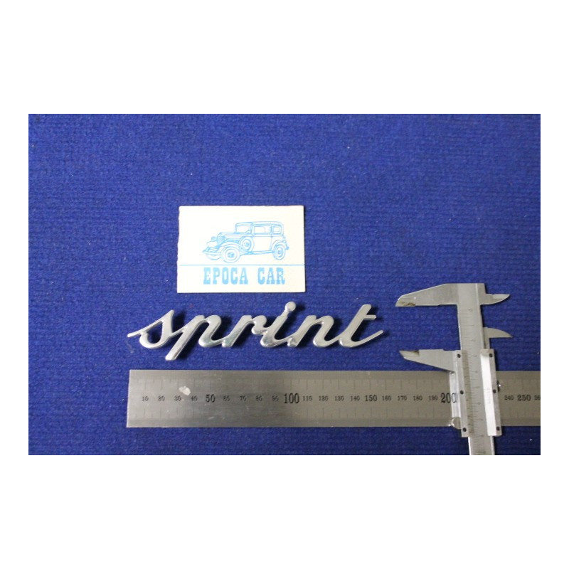 EMBLEM SPRINT  METAL CHROME
