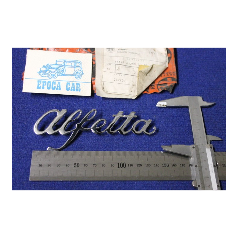 ALFETTA   TIPO PIATTO  METALLO CROMATO