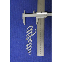 ALFETTA   TIPO PIATTO  METALLO CROMATO