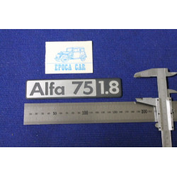 EMBLEMS " ALFA 75 1.8" METAL