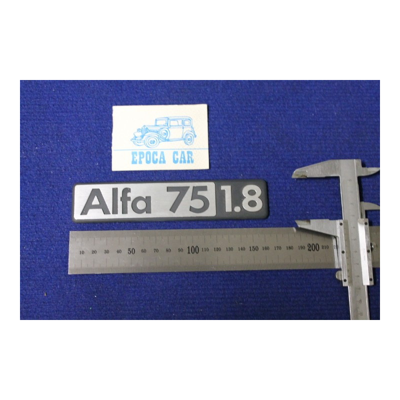 EMBLEMS " ALFA 75 1.8" METAL