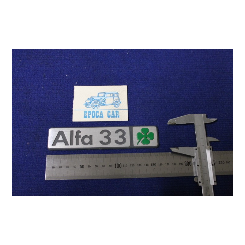 EMBLEM " ALFA 33" METAL
