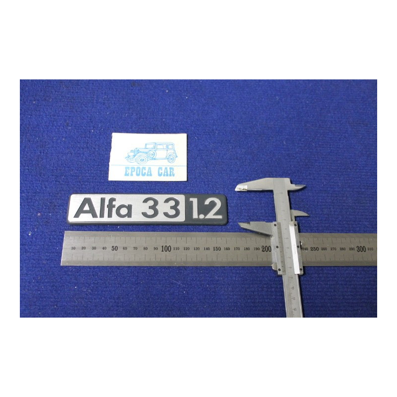 EMBLEM " ALFA 33 1.2"   METAL