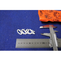 EMBLEM "1300" METAL CHROME