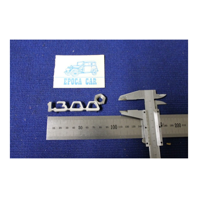 SCRITTA "1300" METALLO CROMATO