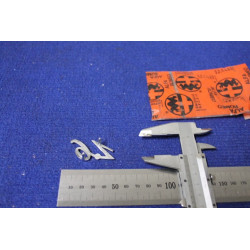 EMBLEM "1.6"  THIN THICKNESS METAL CHROME