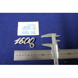 EMBLEM "1600 METAL CHROME