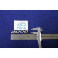 EMBLEM "2000"  FOR INSIDE   METAL CHROME