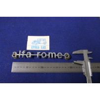 SCRITTA "ALFA ROMEO"  METALLO CROMATO