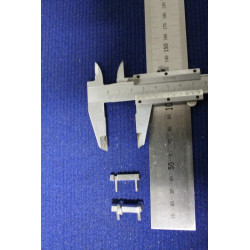 EMBLEMS "T" "I" (TWO PIECES-TO SELL TOGETHER) PLASTIC