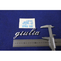 EMBLEM "GIULIA" (BIG TYPE)  ALLUMINIUM
