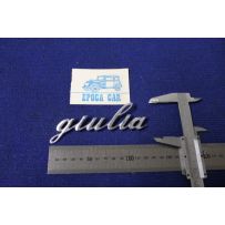 EMBLEM "GIULIA" (BIG TYPE)  ALLUMINIUM