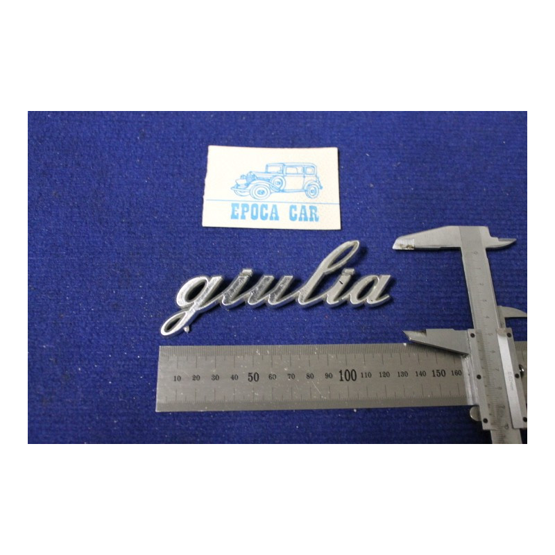 SCRITTA "GIULIA" IN CORSIVO TIPO GRANDE  PLASTICA